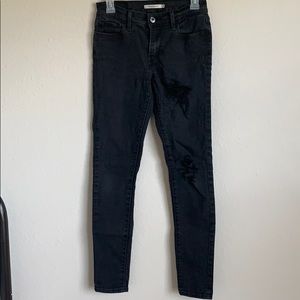 Super skinny black jeans!
